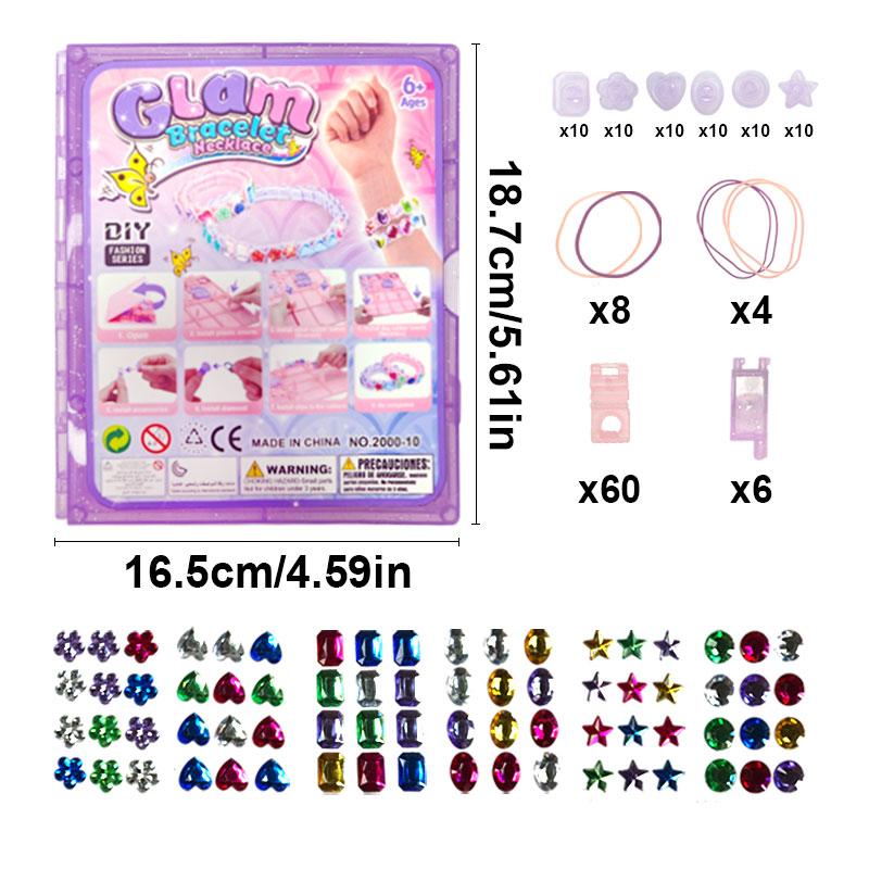 Glam Bracelet Necklqce 