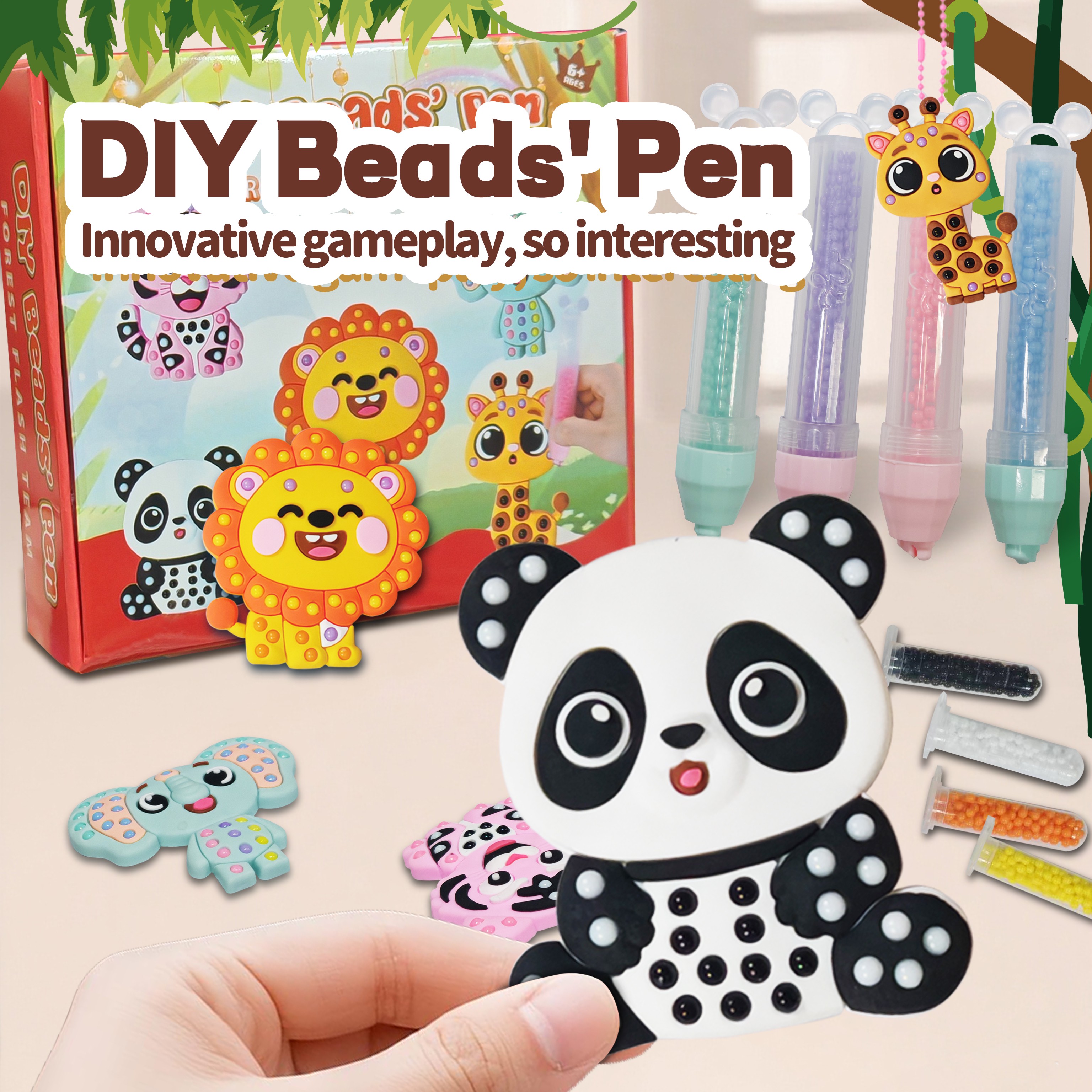 DIY Bead's Pen FOREST FLASH TEAM