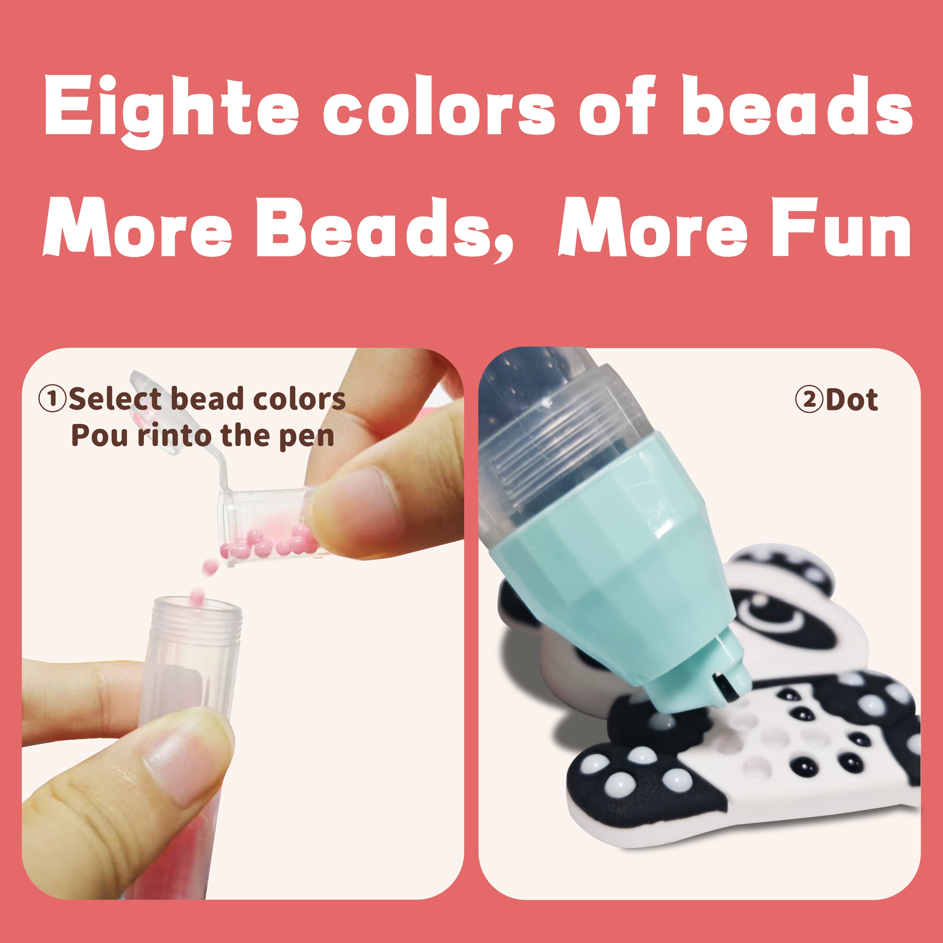 DIY Bead's Pen FOREST FLASH TEAM