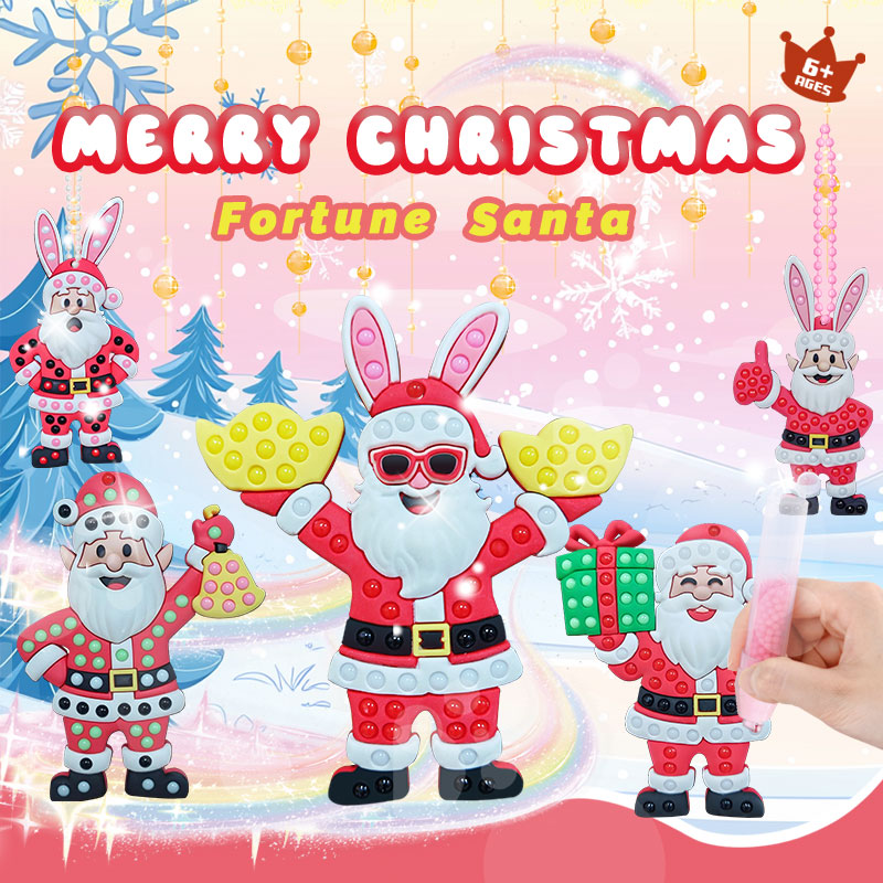 DIY Bead's Pen  Fortune Santa