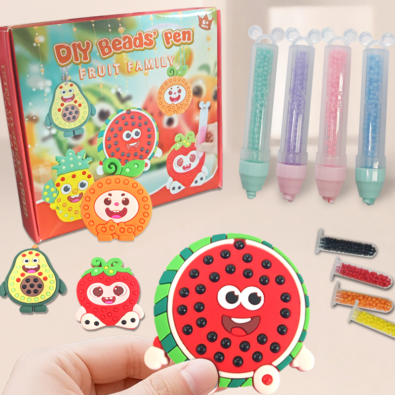 DIY Bead's Pen  Fruit Family