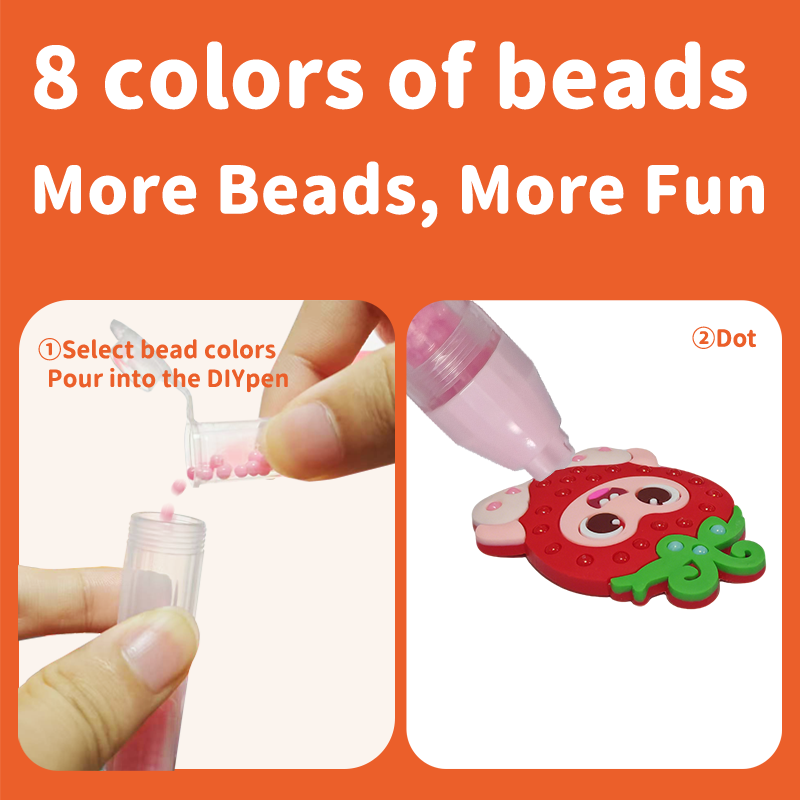 DIY Bead's Pen  Fruit Family