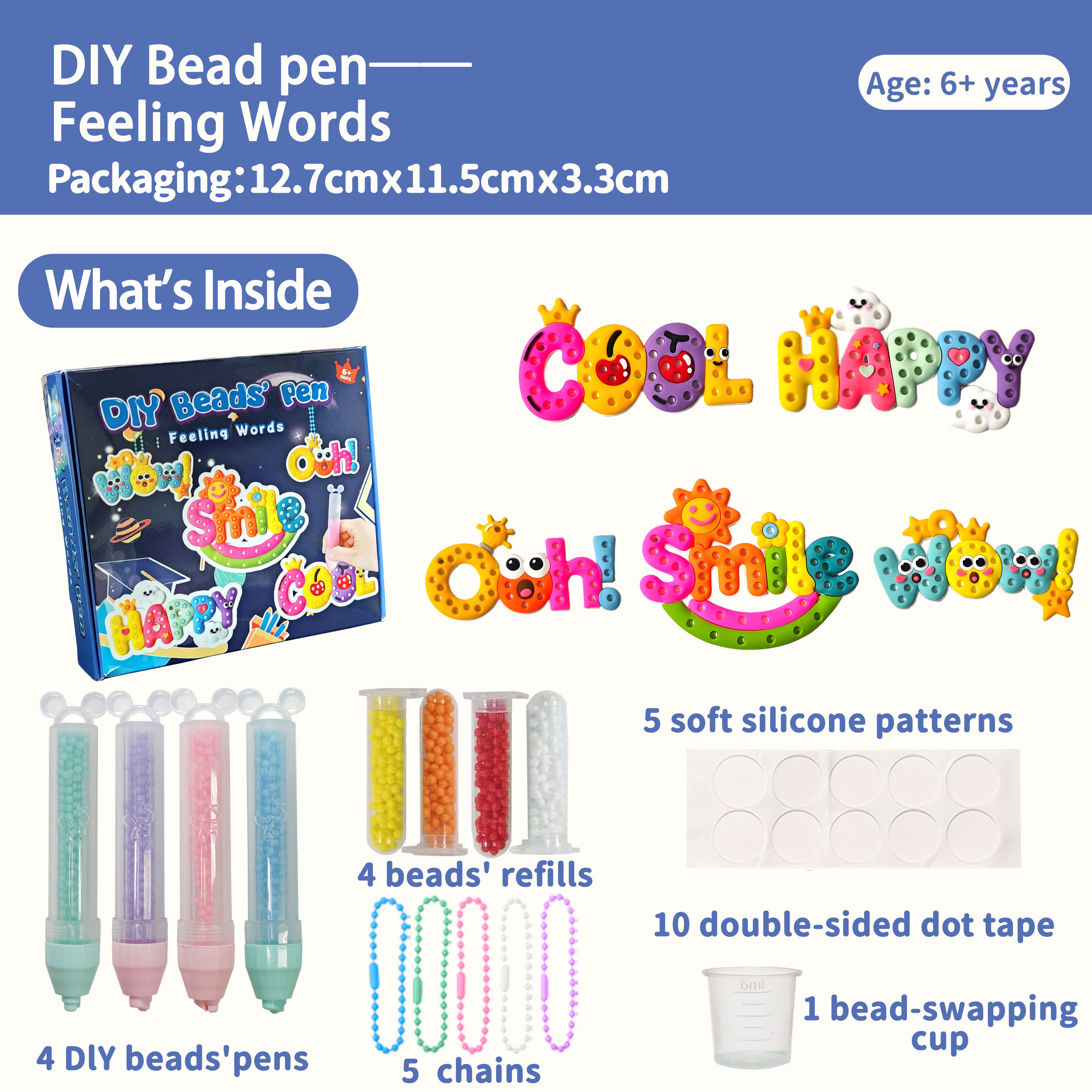 DIY Bsead's Pen Feeling Words 