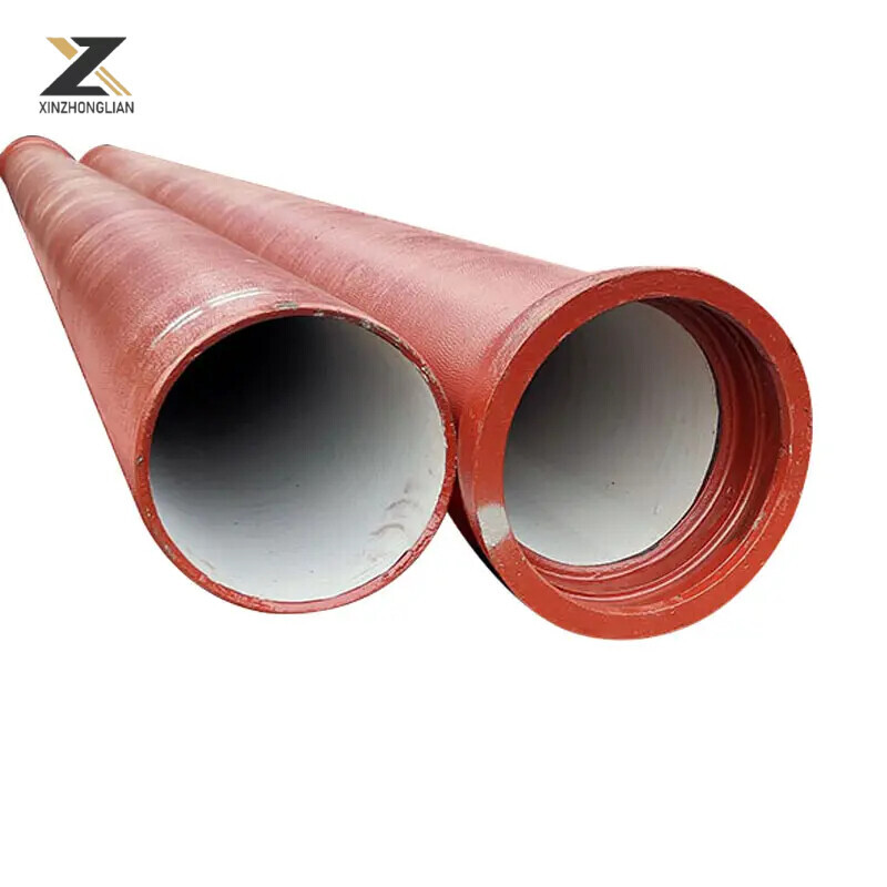 Professional Manufacturer K9 T tuye joits DN500 DN800 ductile iron pipe for sewage water treatment