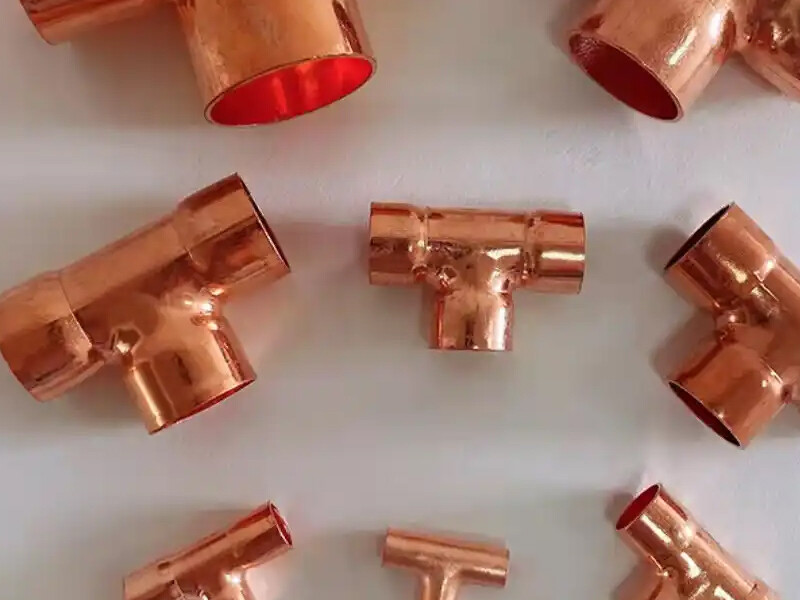 C11000 Copper Pipe Tees