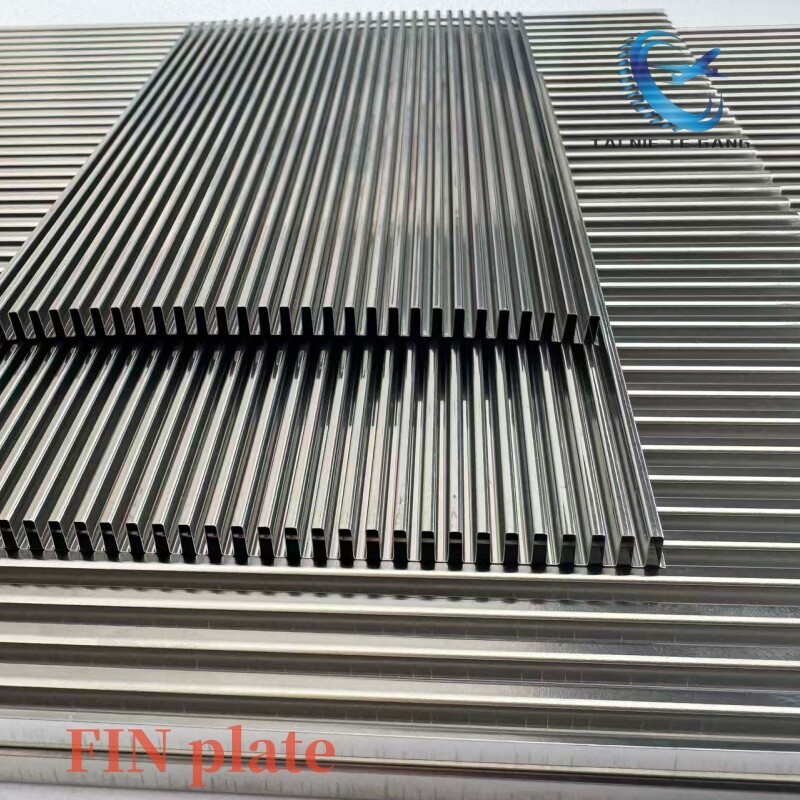heat exchanger fin plate