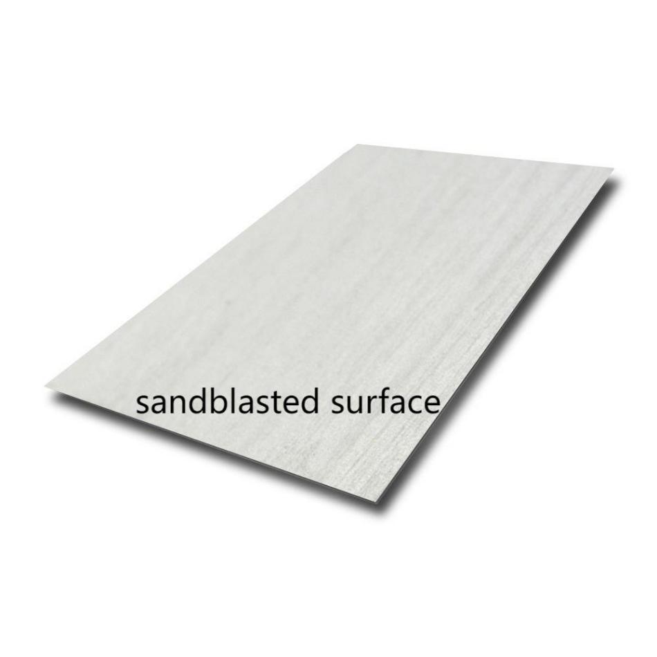 sandblasted surface sandblasted surface