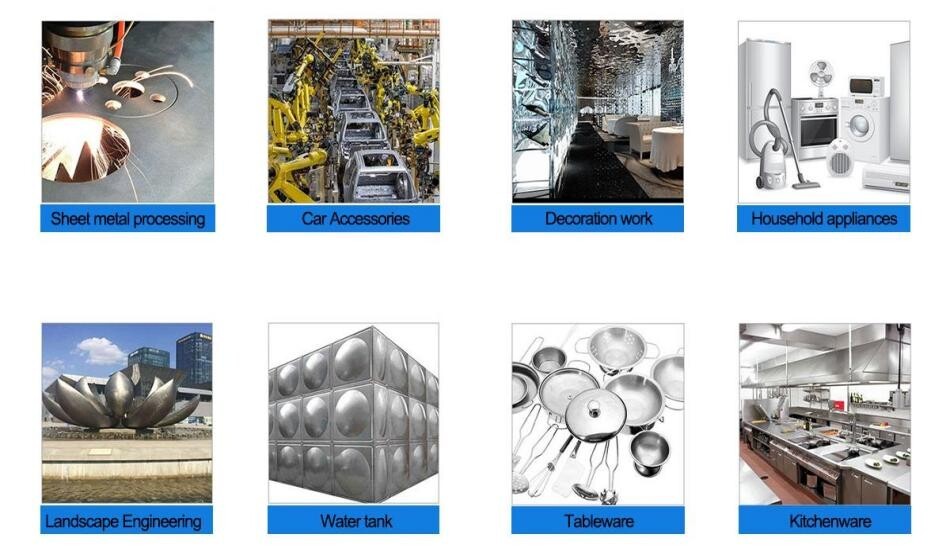 stainless steel plate application stainless steel plate application