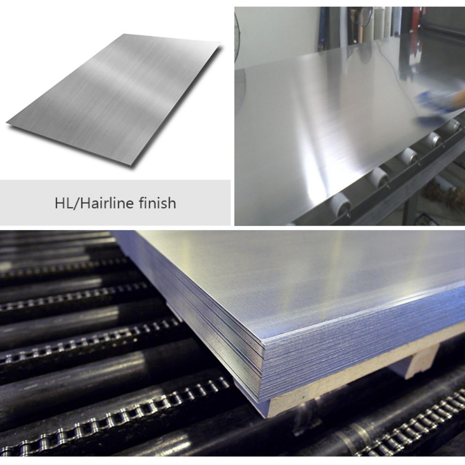Stainless steel plate HL surface Stainless steel plate HL surface