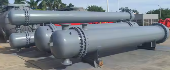 Titanium heat exchanger