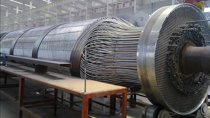 Wrapped-tube heat exchanger