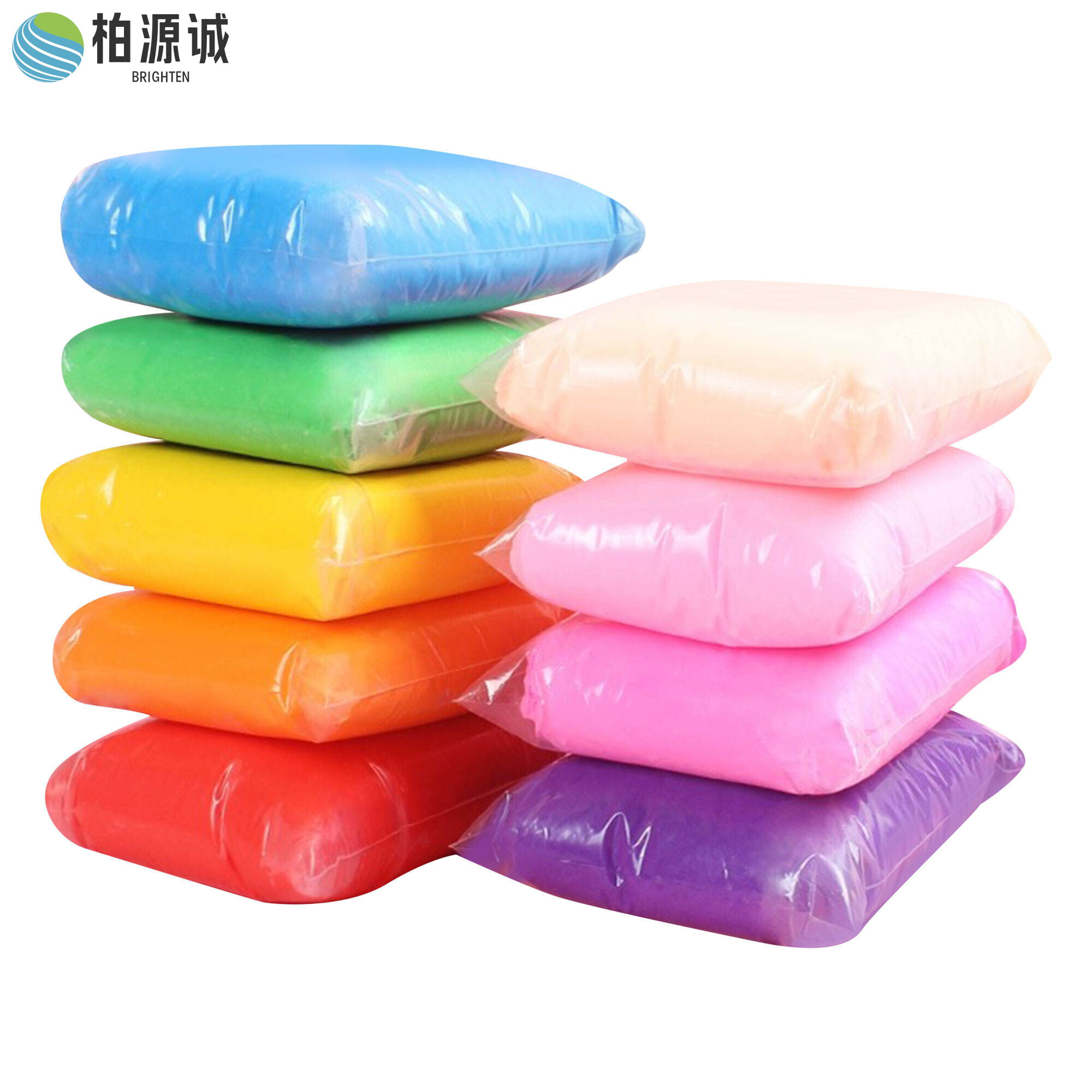 柏源诚DIY彩泥玩具轻质超轻粘土幼儿园学生专用无毒彩色手工制作儿童太空玩具