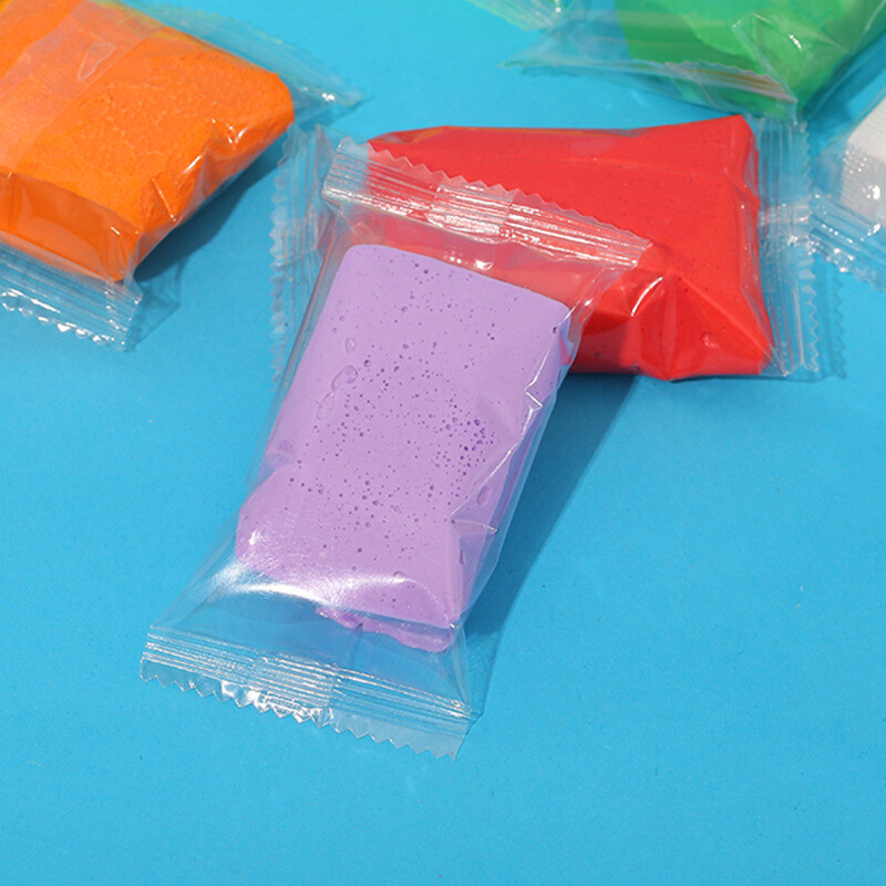 ​柏源诚高质量超轻粘土柔软儿童手工玩具棉花泥橡皮泥史莱姆套装太空泥