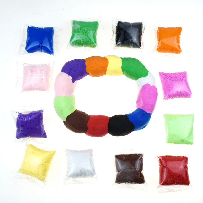 ​柏源诚2025热销太空泥环保彩色趣味玩具模型超轻粘土批发儿童橡皮泥玩具