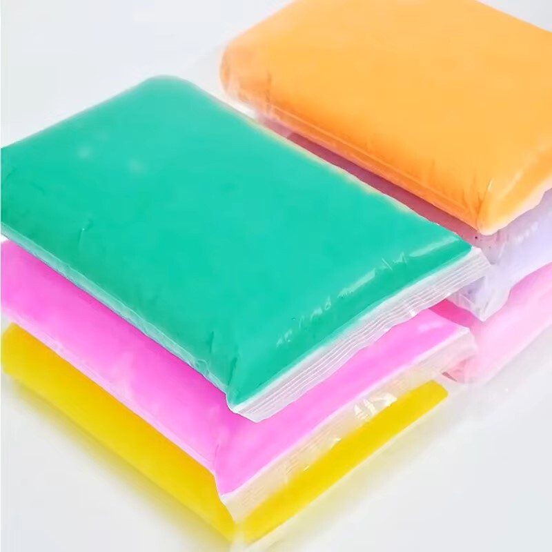 超轻型空气干燥轻型粘土儿童益智玩具和造型用品橡皮泥面向儿童的