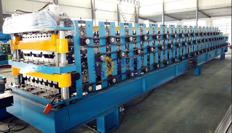 Three Layers Roll Forming Machine