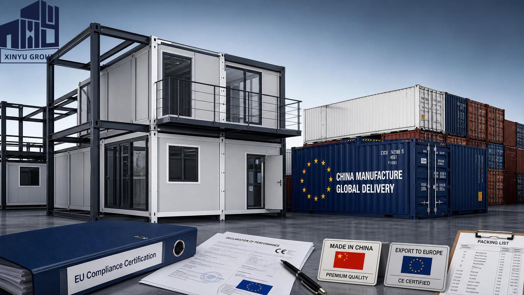 EU Fast-Track Opens for China Container Houses