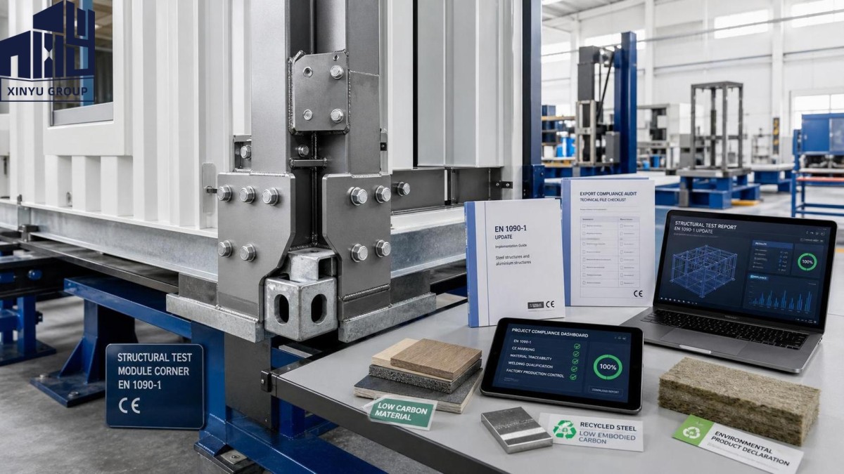EU Updates EN 1090-1 Rules for Container House CE Marking