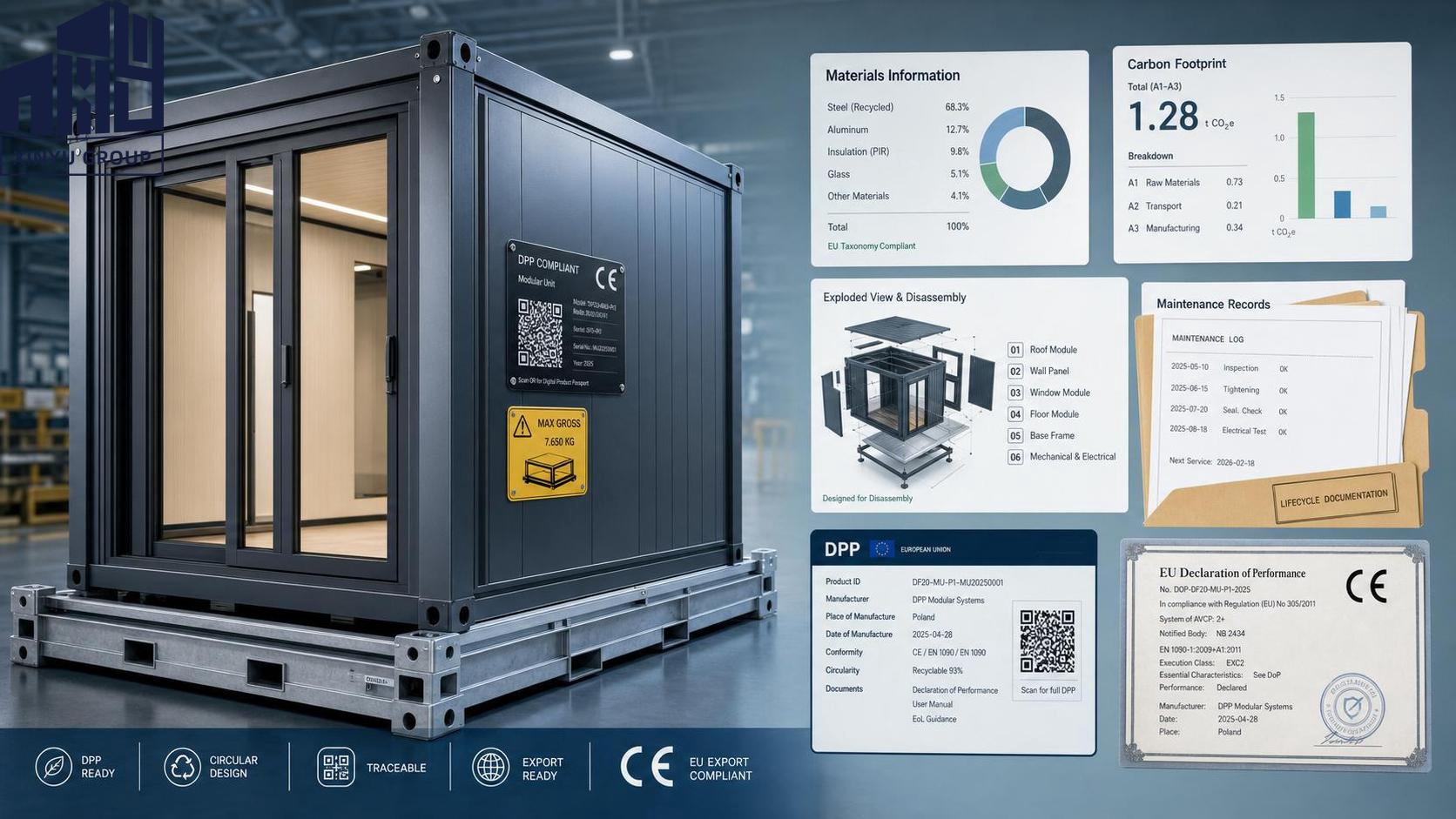 EU DPP Rule Takes Effect for Container House Exports