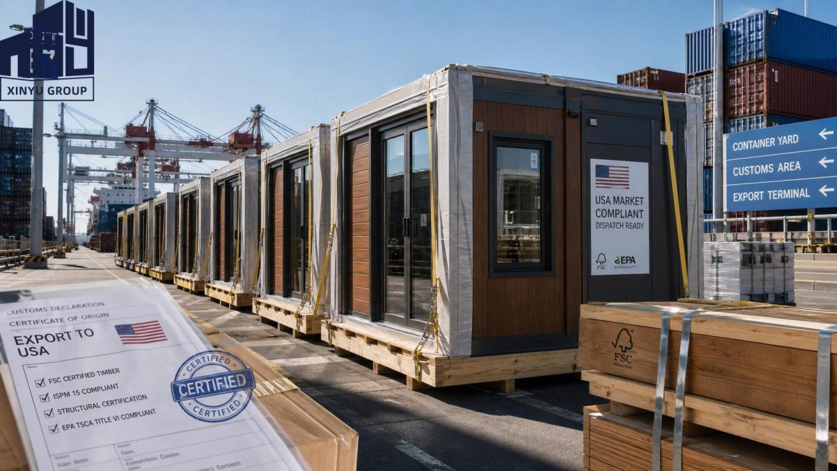 CBP Rule Takes Effect on FSC|PEFC Declarations for Container Homes