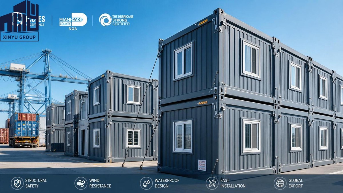 CBP Sets UL 2218 Wind Proofing Rule for Container Homes CBP Sets UL 2218 Wind Proofing Rule for Container Homes