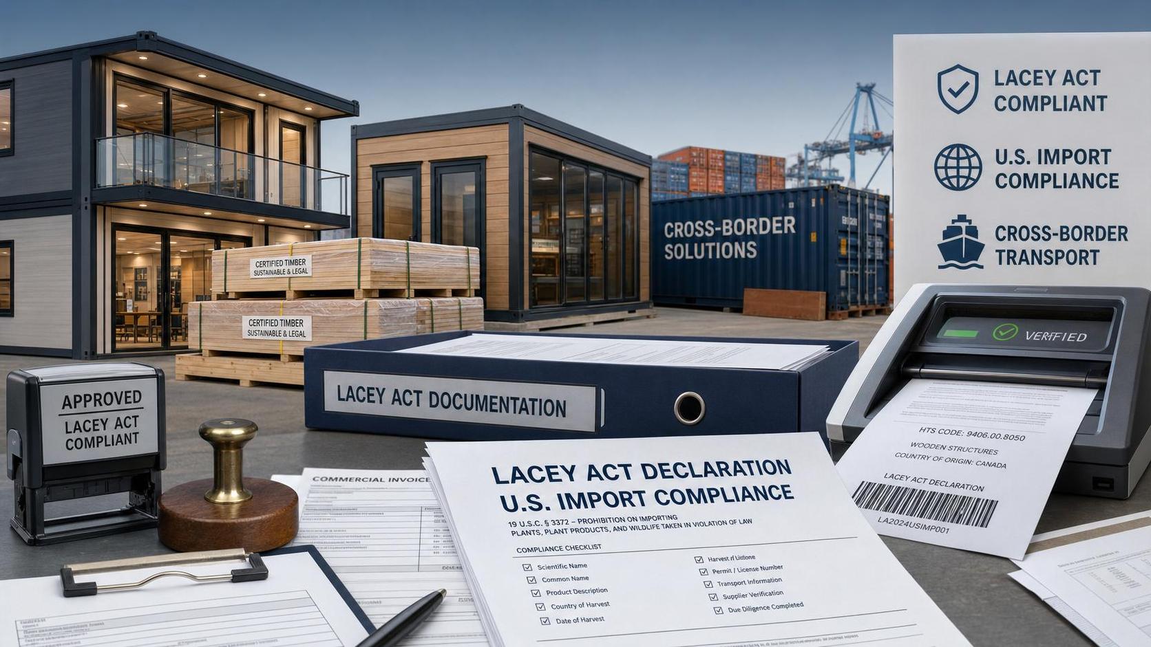 CBP Requires Lacey Act Filing for Container Homes CBP Requires Lacey Act Filing for Container Homes