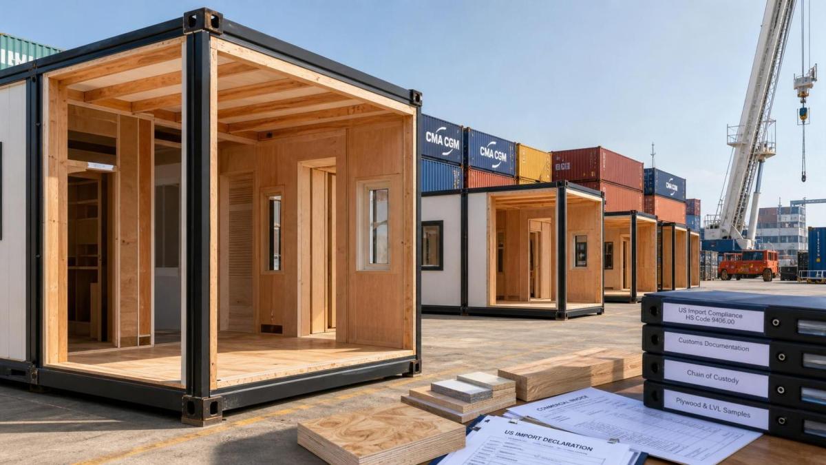 CBP Requires Lacey Act Filing for Container Homes