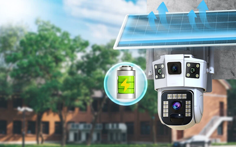 New products | shock! Actually secretly put on the WiFi version of the solar camera, is worried that I buy out?