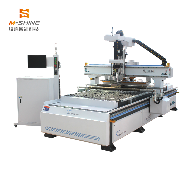 2025 Best ATC CNC Router 1328 ATC Máquina CNC para madera con cabezal agregado