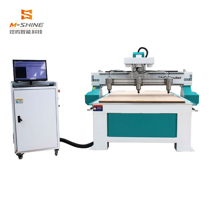 1325-3 máquina de tallado de madera multicabezal para tallado de madera maciza