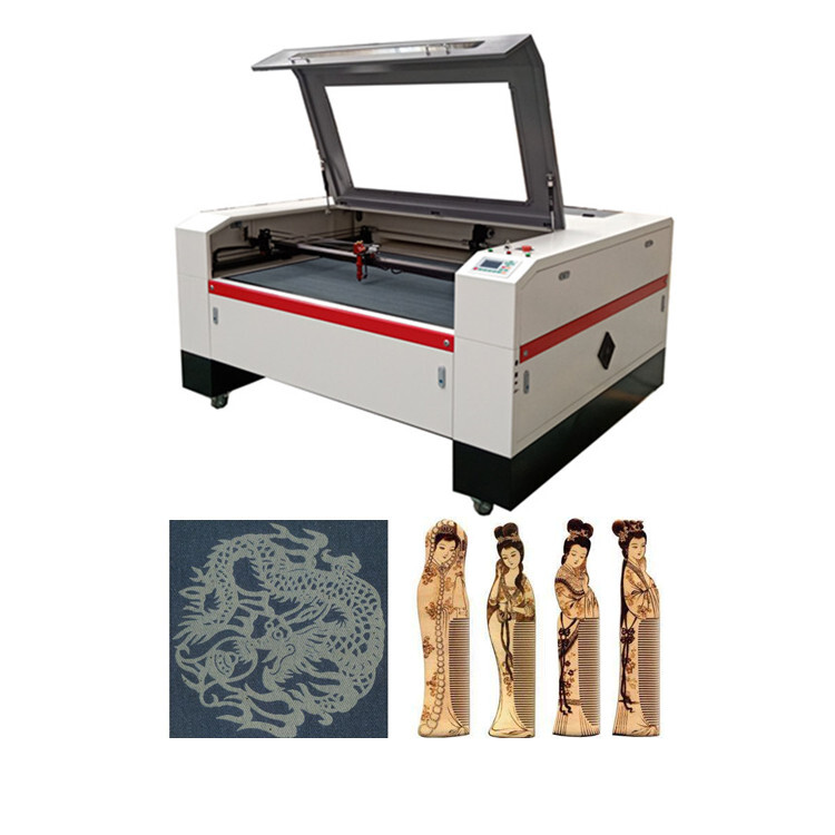 Máquina CNC de tubo láser CO2 1410 para la industria de la artesanía.