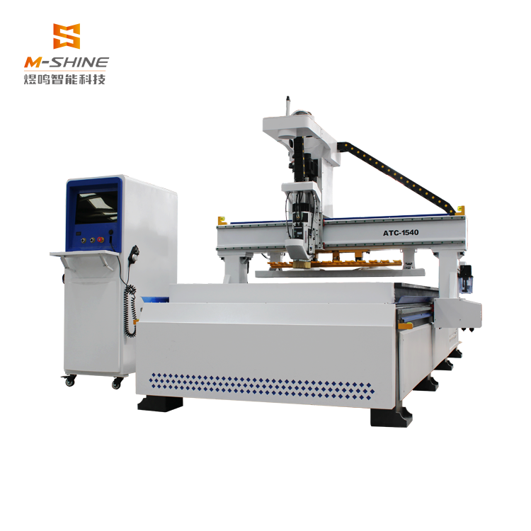 Mejor Atc Madera Máquina cnc 1540 cnc Máquina de corte para trabajar la madera JINAN M--SHINE