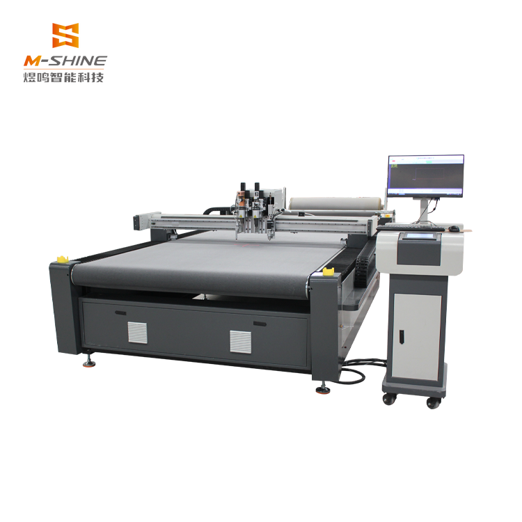 Venta caliente MS1640 Cuchilla oscilante automática Cortadora de tela M-shine Máquinas de corte CNC de tela para textiles, prendas de vestir y cuero