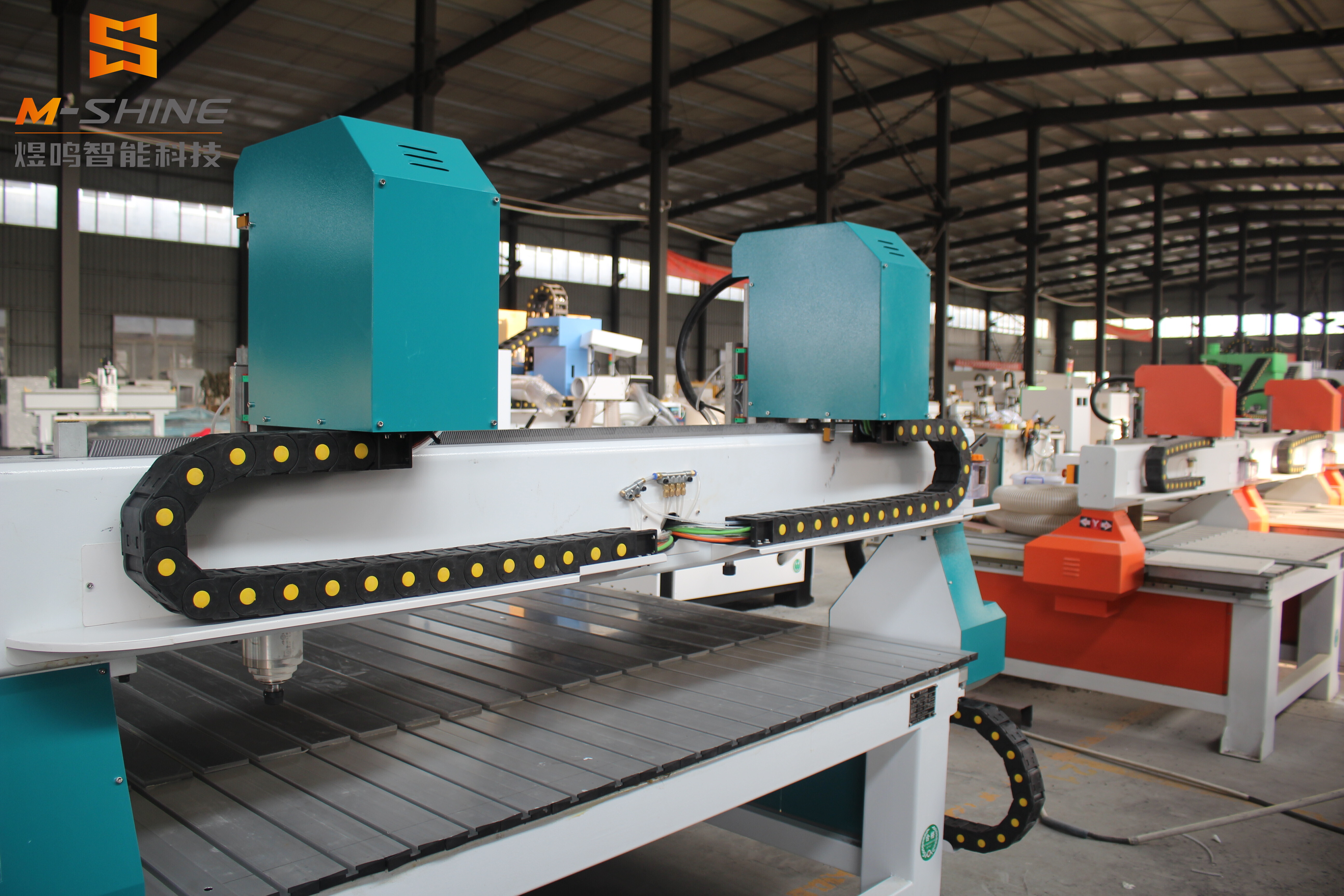 1825 Máquina independente dupla para trabalhar madeira