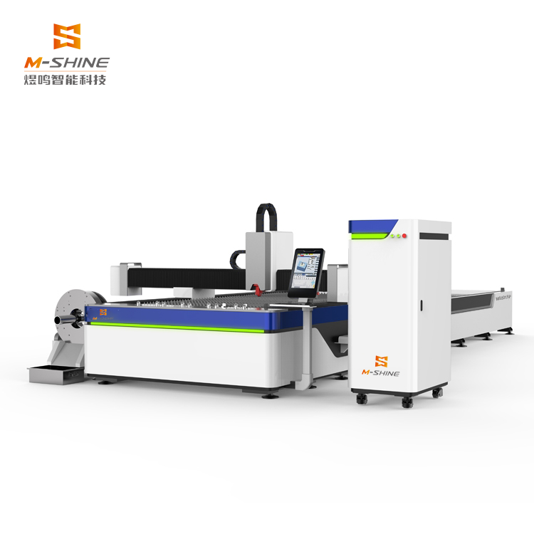 MÁQUINA DE CORTE A LASER DE FIBRA INTEGRADA PARA CHAPAS E TUBOS JINAN M-SHINE