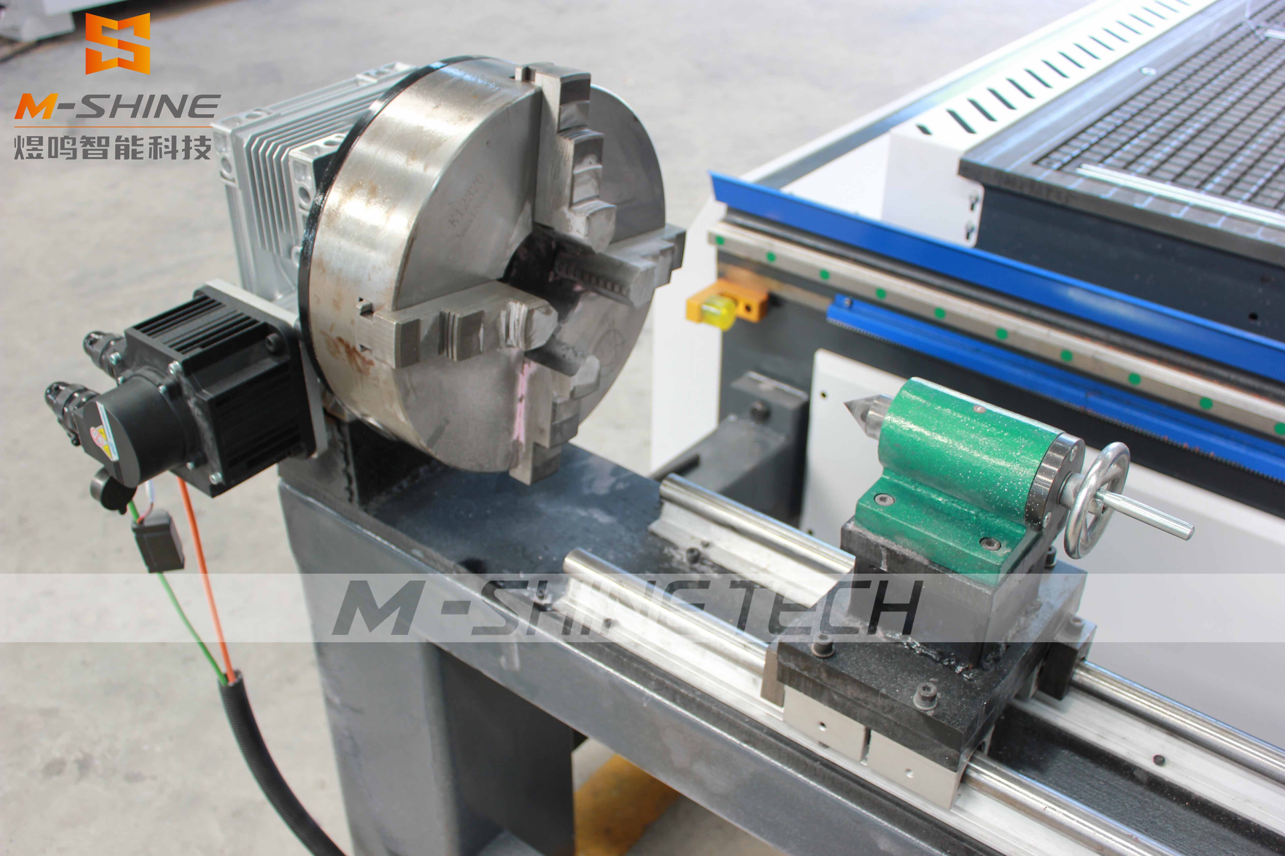 4轴3D多功能M-SHINE 2130 ATC CNC旋转轴嵌套加工机