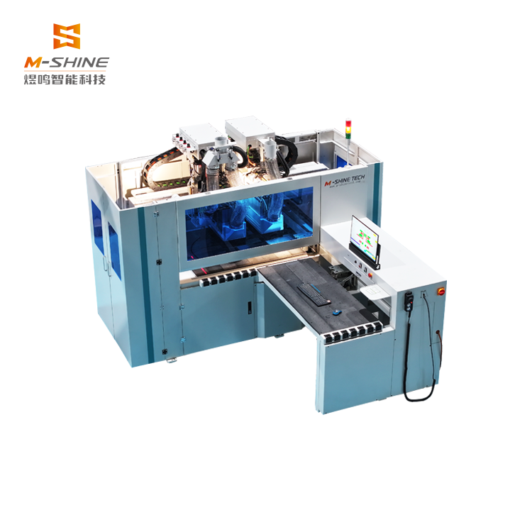 ثورة JINAN M-SHINE M6 Drilling CNC - تحكم بنقرة واحدة، شامل في ستة اتجاهات، يدمج الحفر، التخريم والتفريز