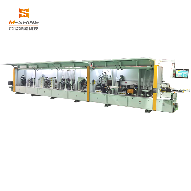 Machine de placage de chants automatique Jinan M-Shine pour meubles en bois et PVC