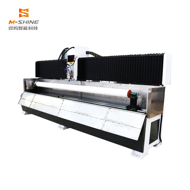 Machine de sculpture 3D robuste MS-1200D | Solution entièrement automatique de gravure et de découpe du bois de haute précision