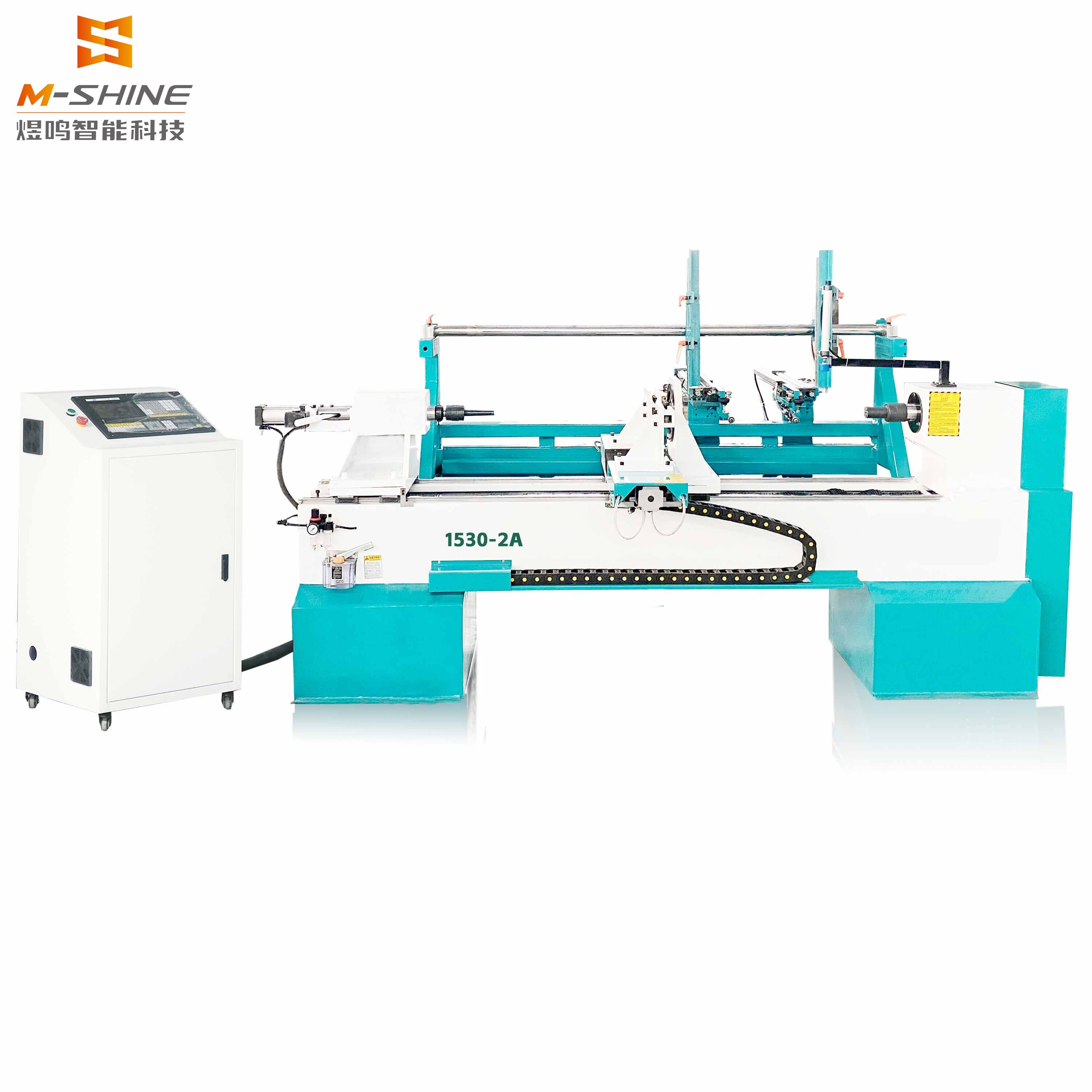 MS-1530-2A vollautomatische CNC-Holzdrehmaschine mit Be- und Entladevorrichtung