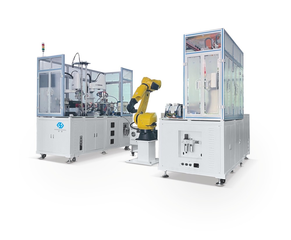 Injection mold embedding automation equipment (supporting vertical)
