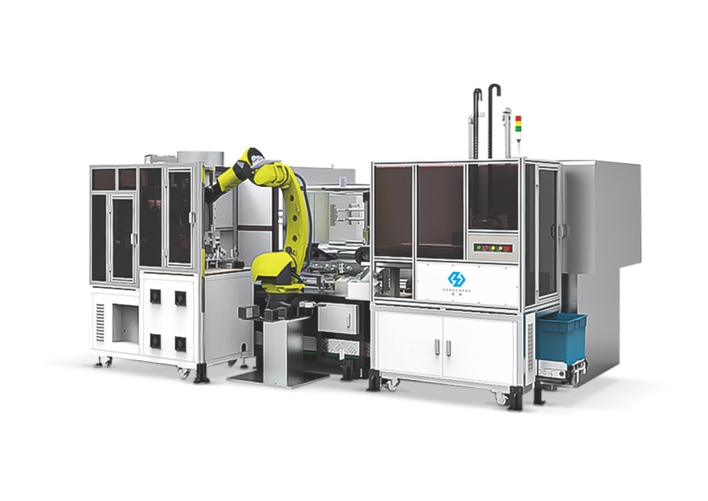 injection mold embedding automation equipment (supporting horizontal)