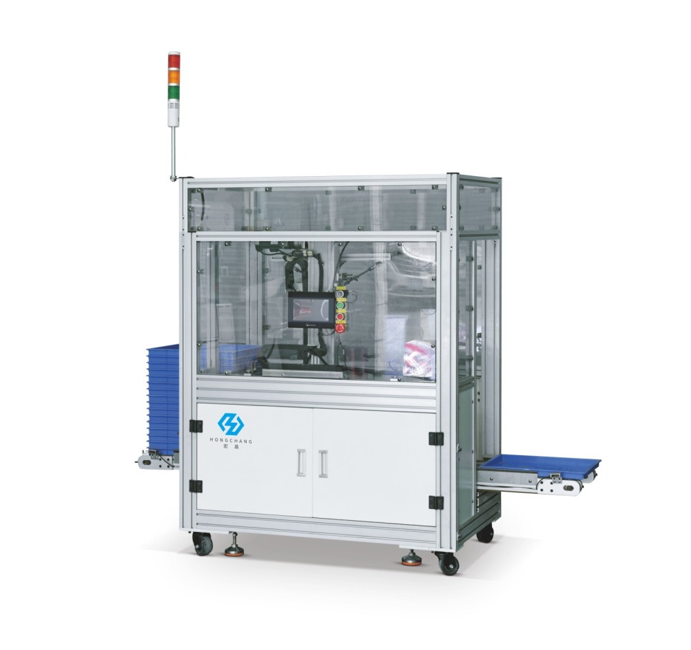 Injection molding packing and aranging machine