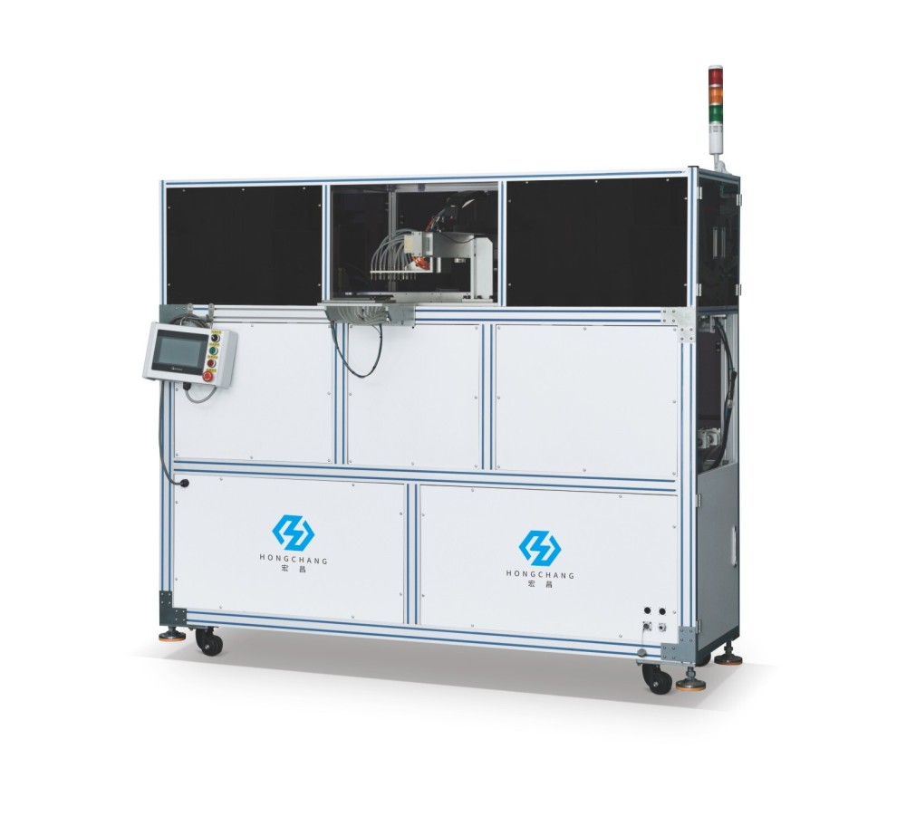 Injection molding packing and aranging machine