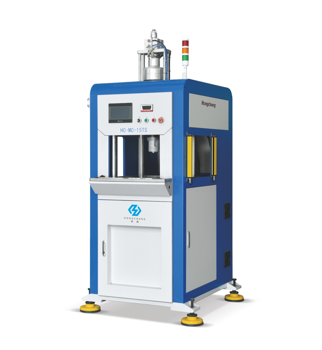 Fully servo vertical friction welding equipment (rotary friction welding)