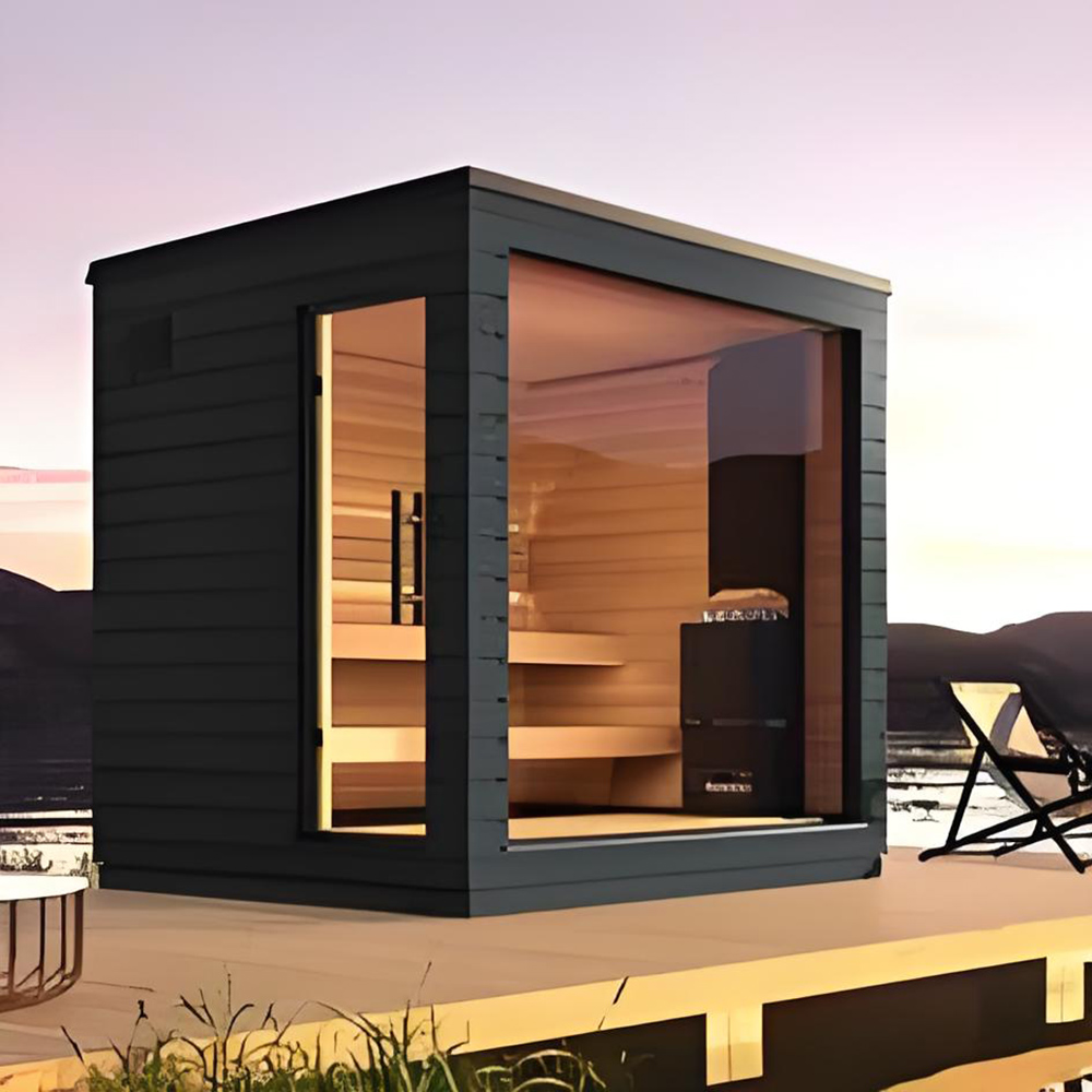 Outdoor Side-door Sauna Room