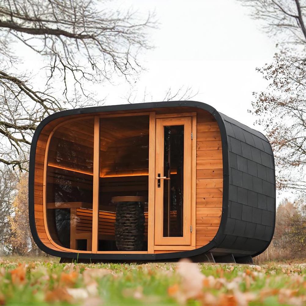 Outdoor Cube Sauna Room
