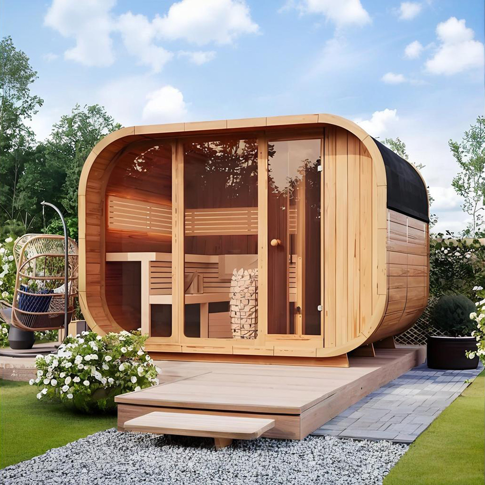Outdoor Cube Sauna Room