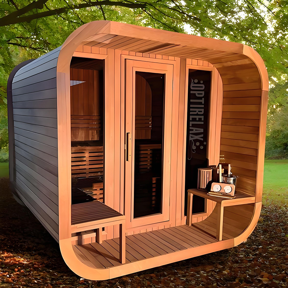 Outdoor Cube Sauna Room