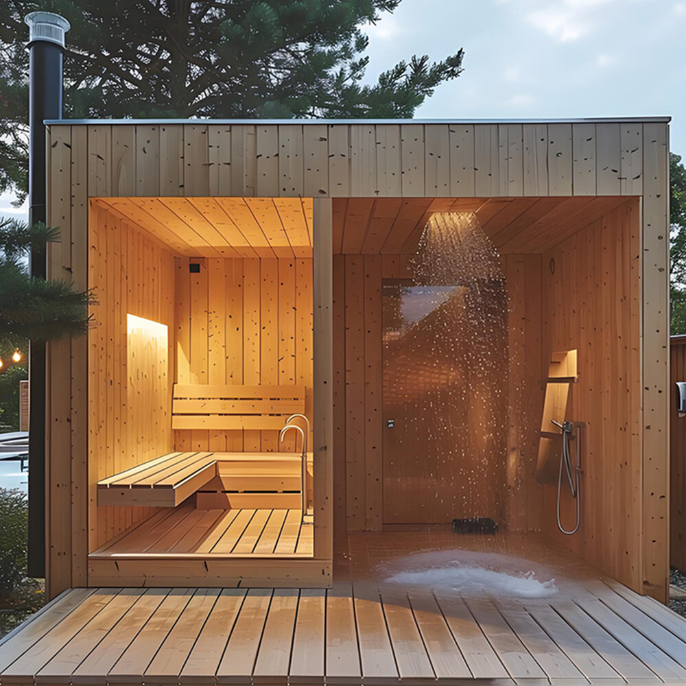 Sauna Shower Combinated Room